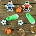 Gomme de football amovible